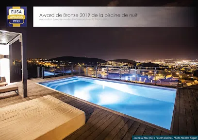 Image de Jaune & Bleu / l'esprit piscine