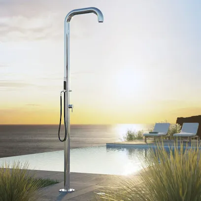 Image de LKH DESIGN boutique en ligne de douches de piscine design en inox